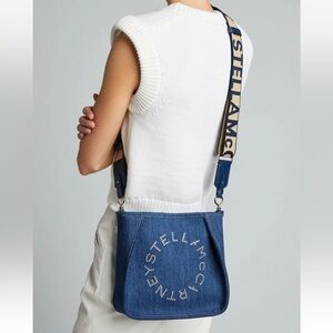 Stella McCartney Eco After Denim Crossbody Bag